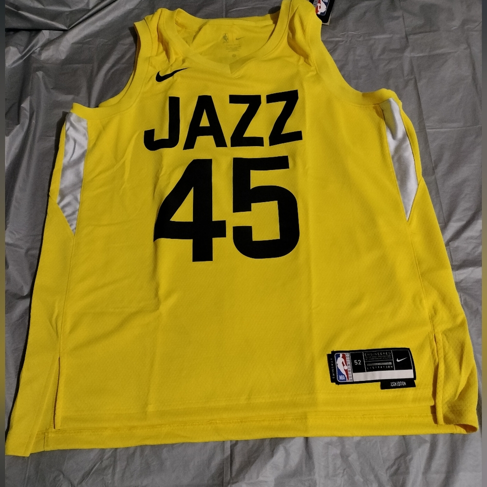 Donovan Mitchell #45 Jersey Utah Jazz Icon Edition  Swingman Size (52) XL